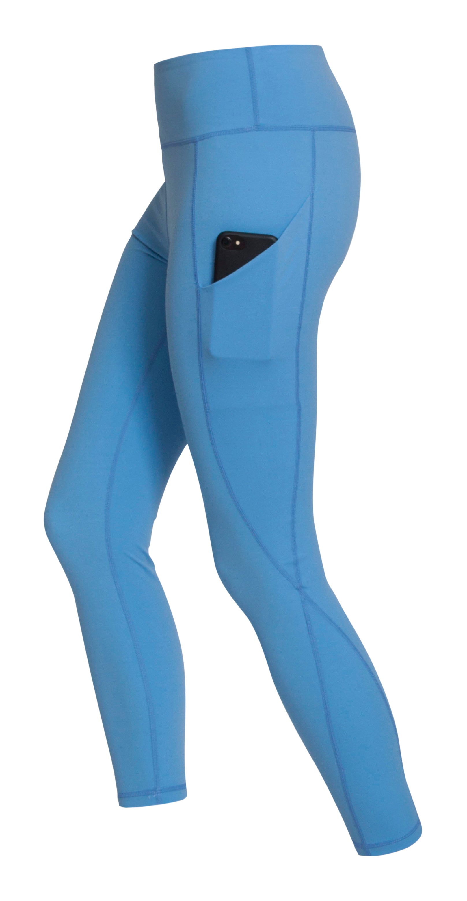 Anna Sport Leggings - Light Blue