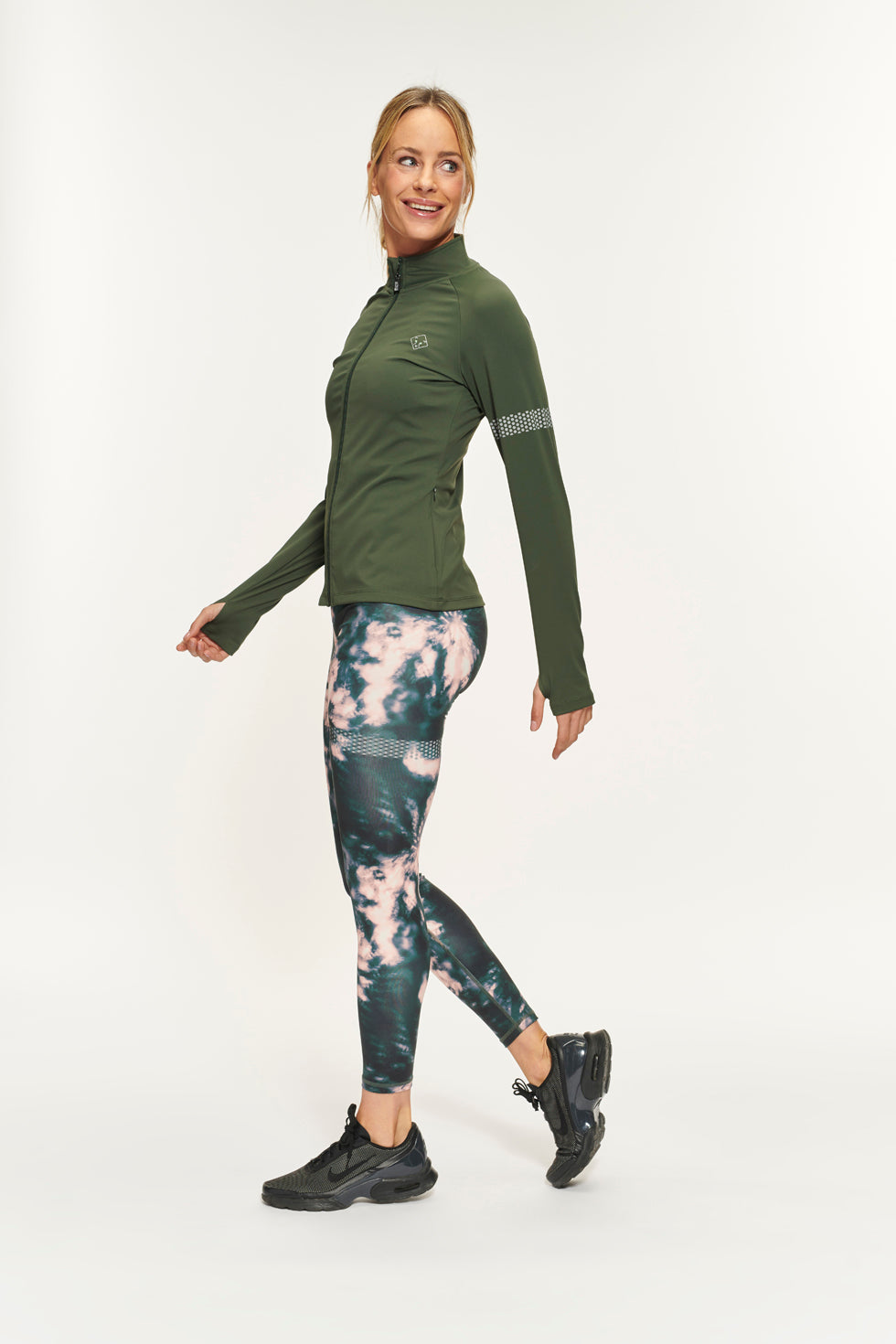 Power Zip Jacket - Army Green