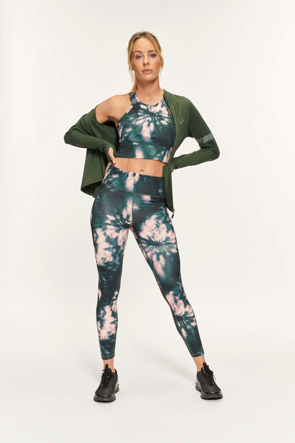 Power Zip Jacket - Army Green