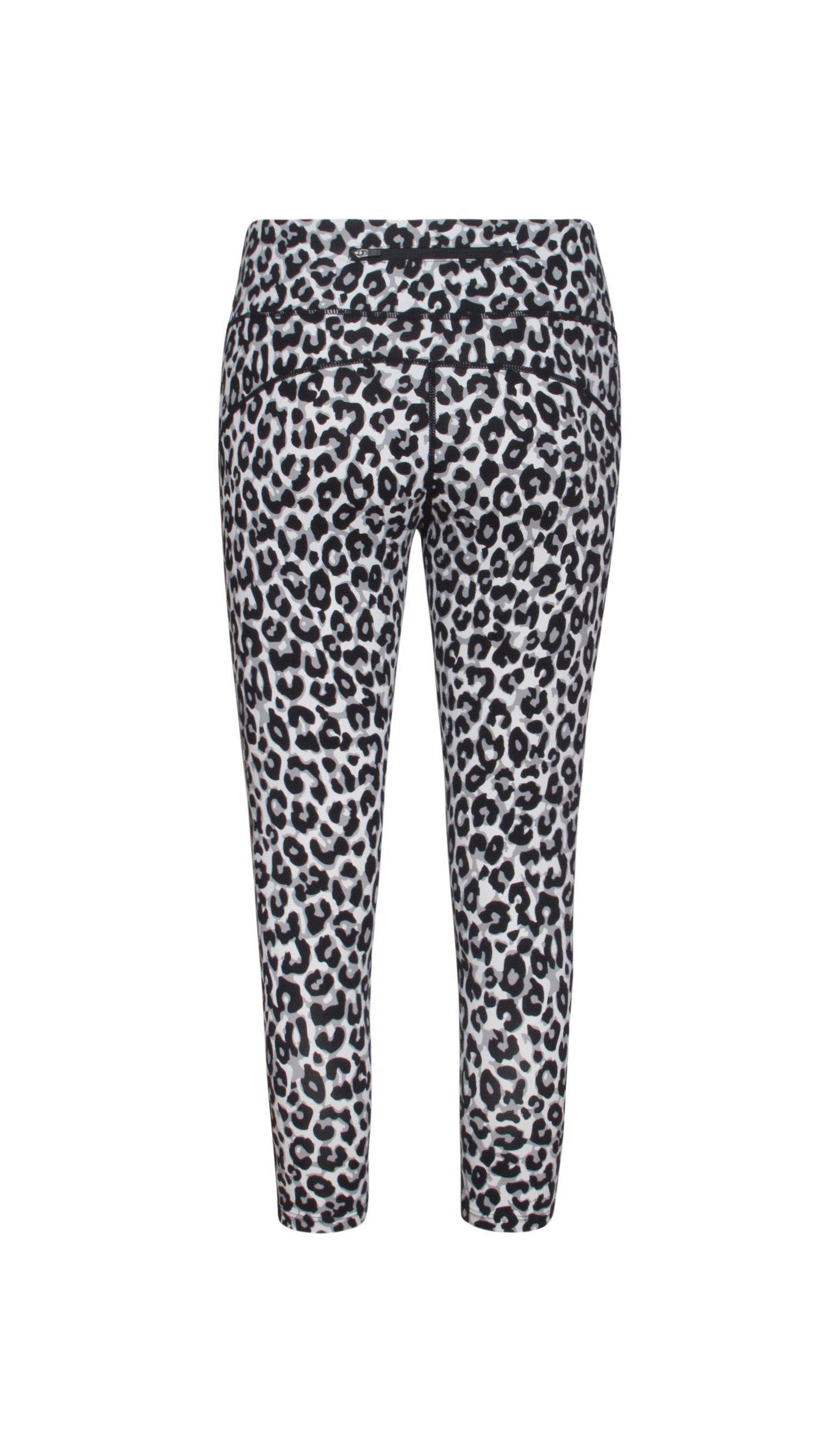Franca Sport 3/4 Leggings - Black & White