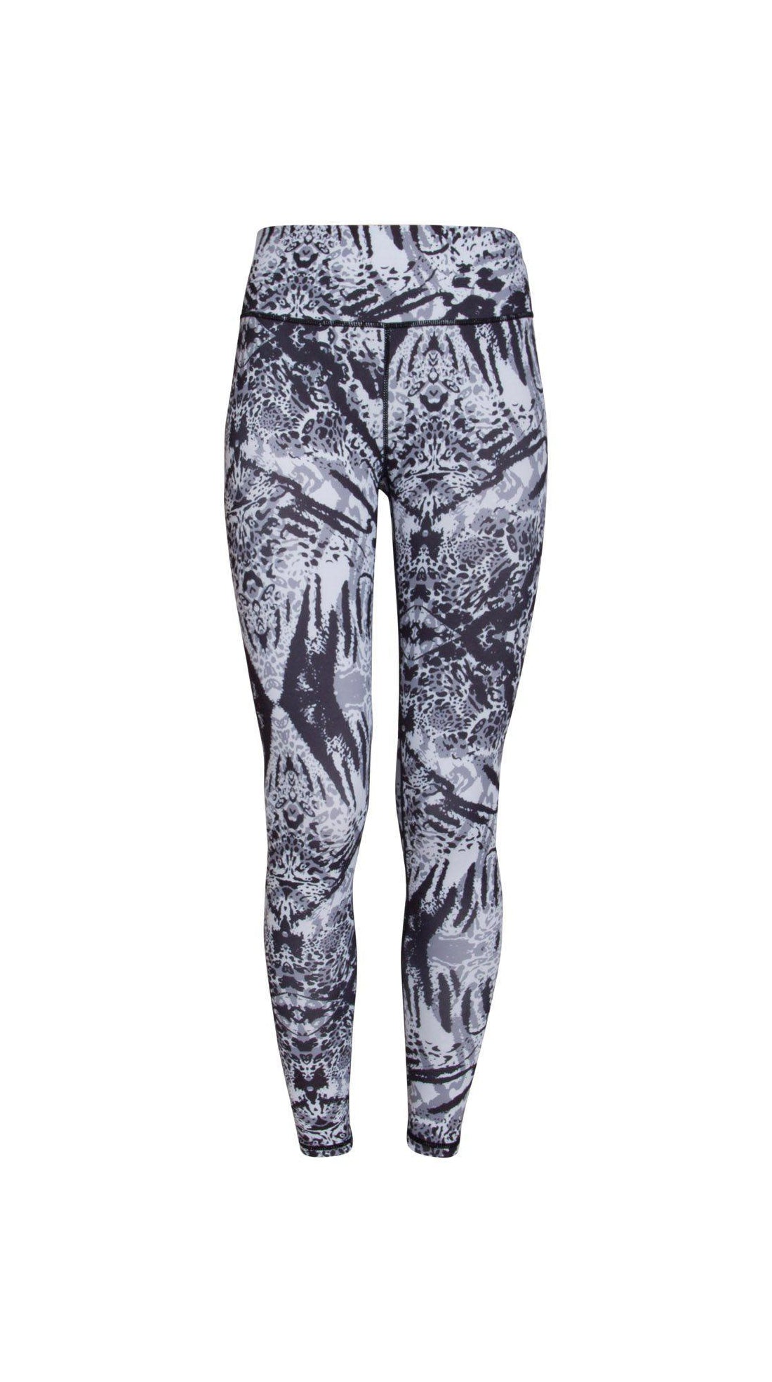 Geneva Sport Leggings - Black & White