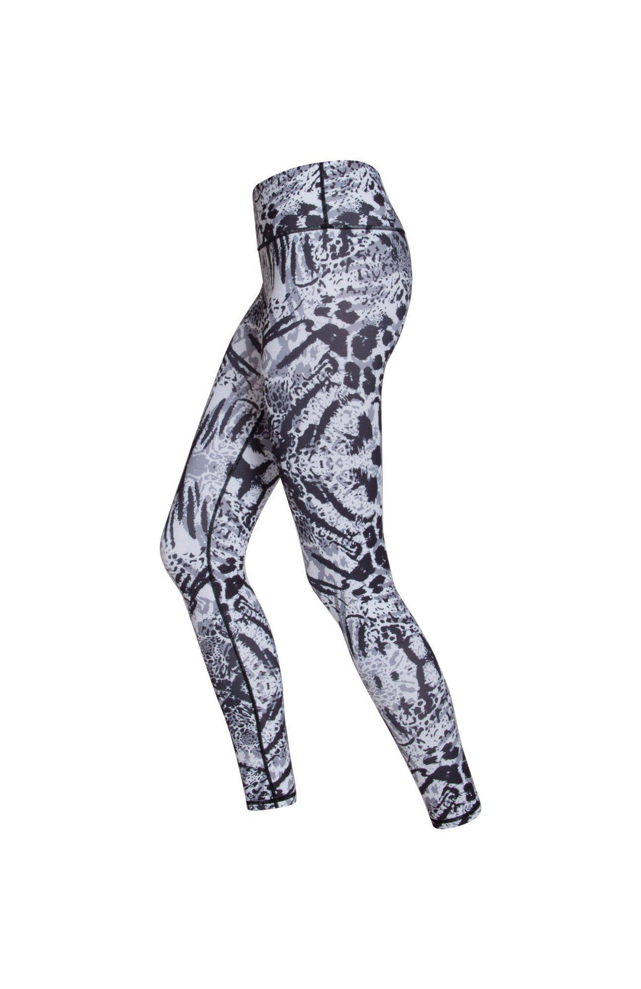 Geneva Sport Leggings - Black & White