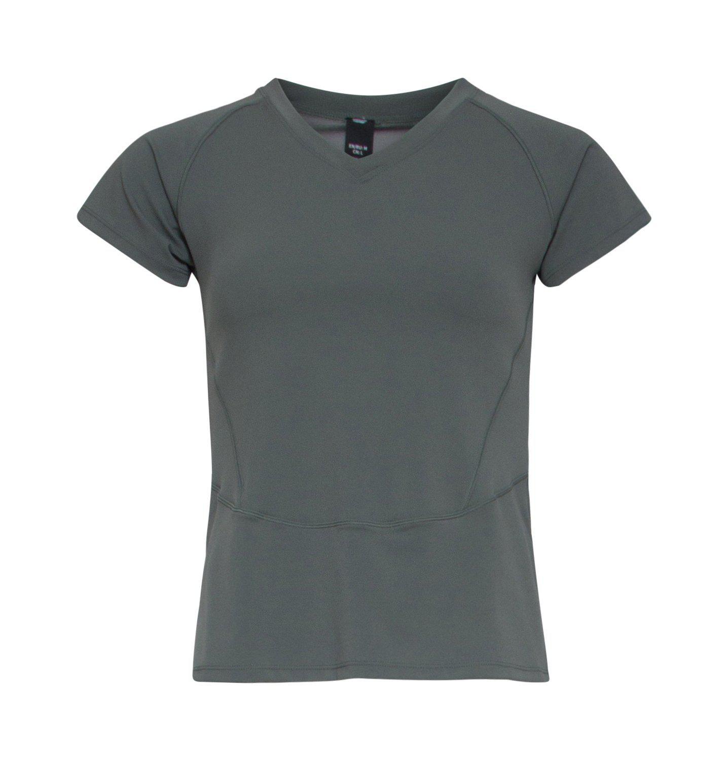 Laura Sport T-Shirt - Olive Green