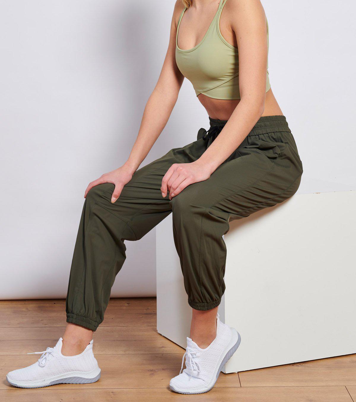 Active Panther - Olive Groen - Megan Sport Pants