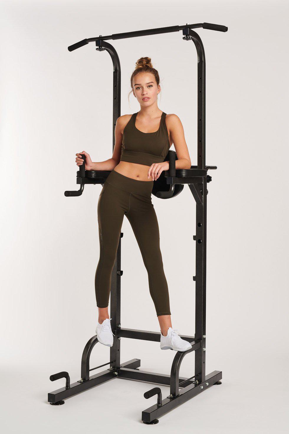 Nathalie Sport Leggings - Olive Green