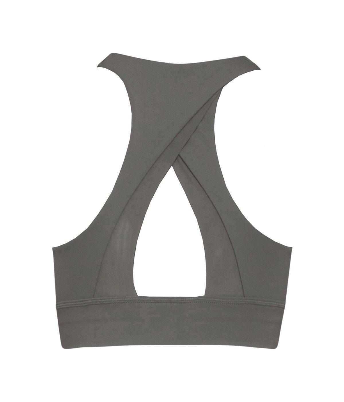 Nicole Sport Bra Top - Army Green