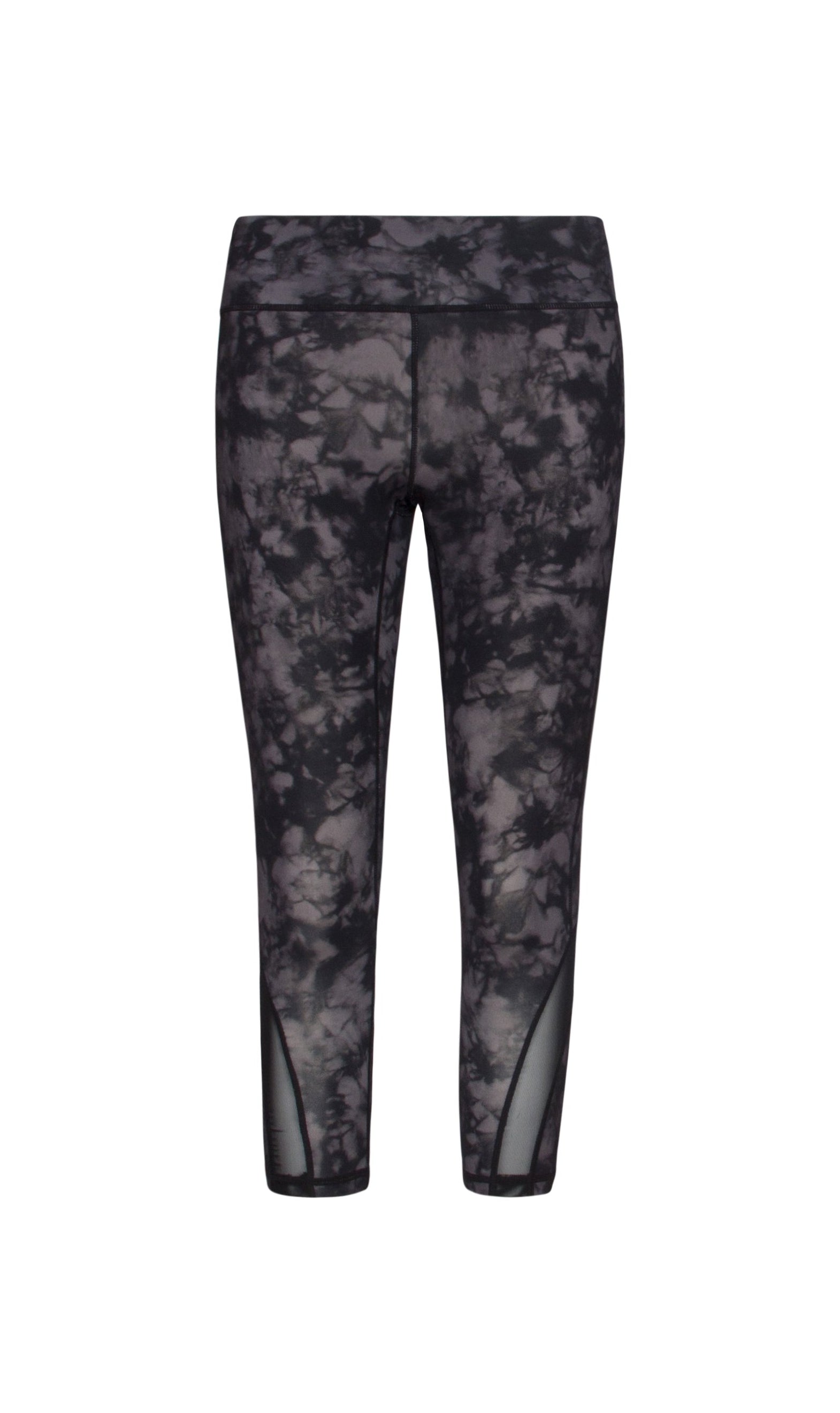 Nina Sport 3/4 Legging - Zwart & Grijs