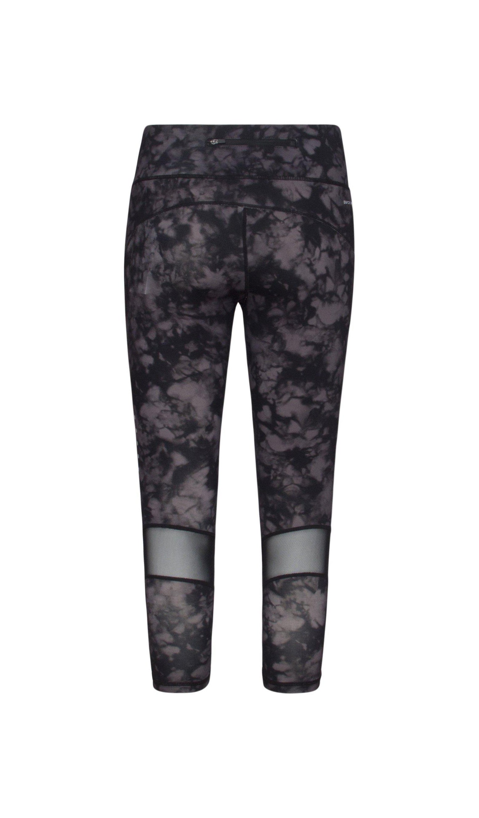 Nina Sport 3/4 Legging - Zwart & Grijs