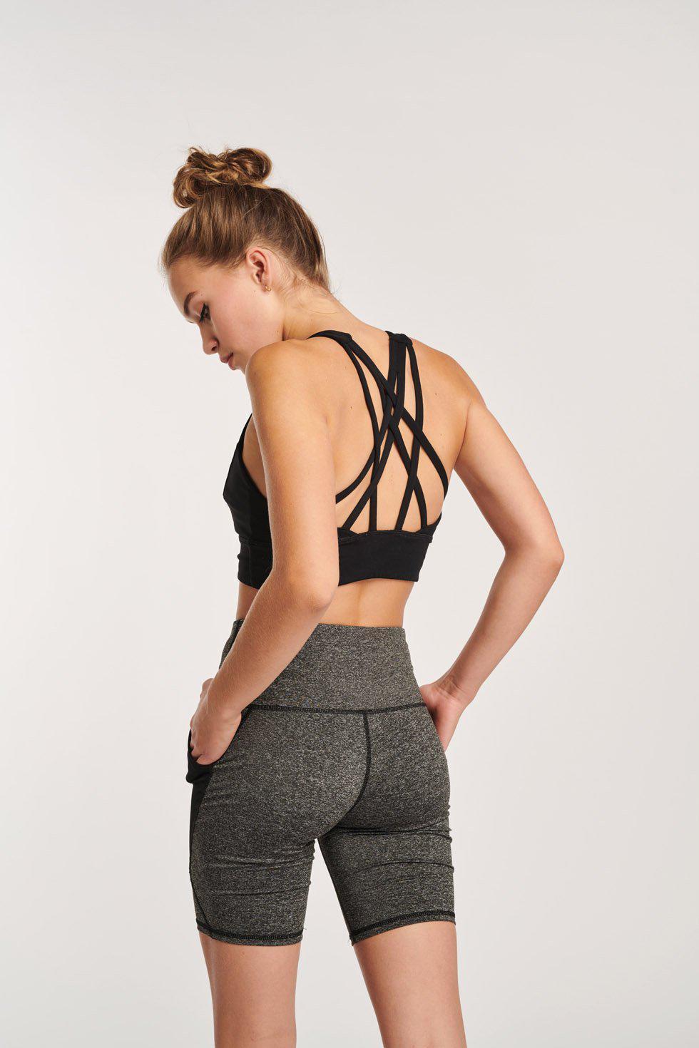 Penelope Sport Shorts - Gray