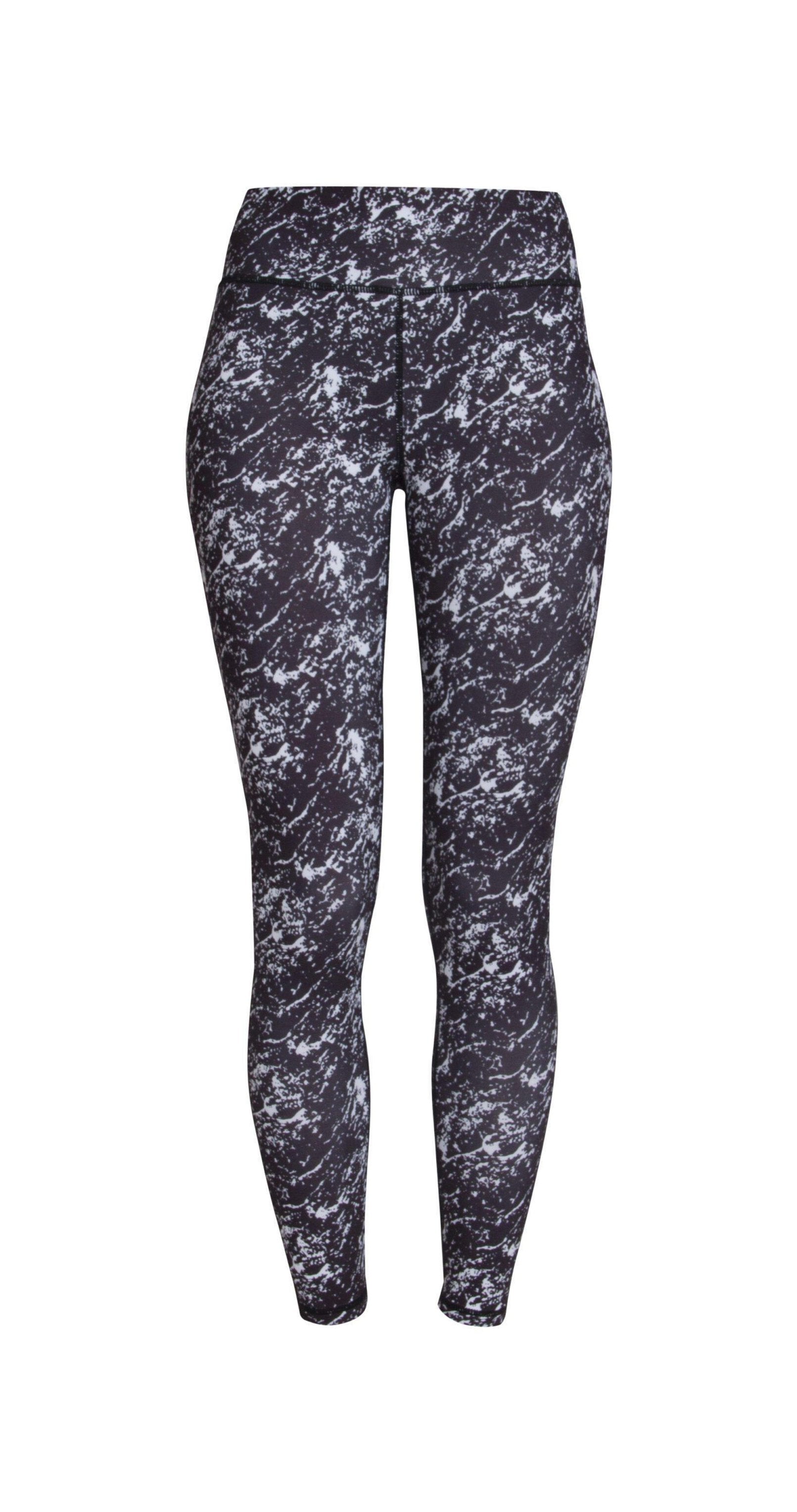 Vienna Sport Leggings - Black & White