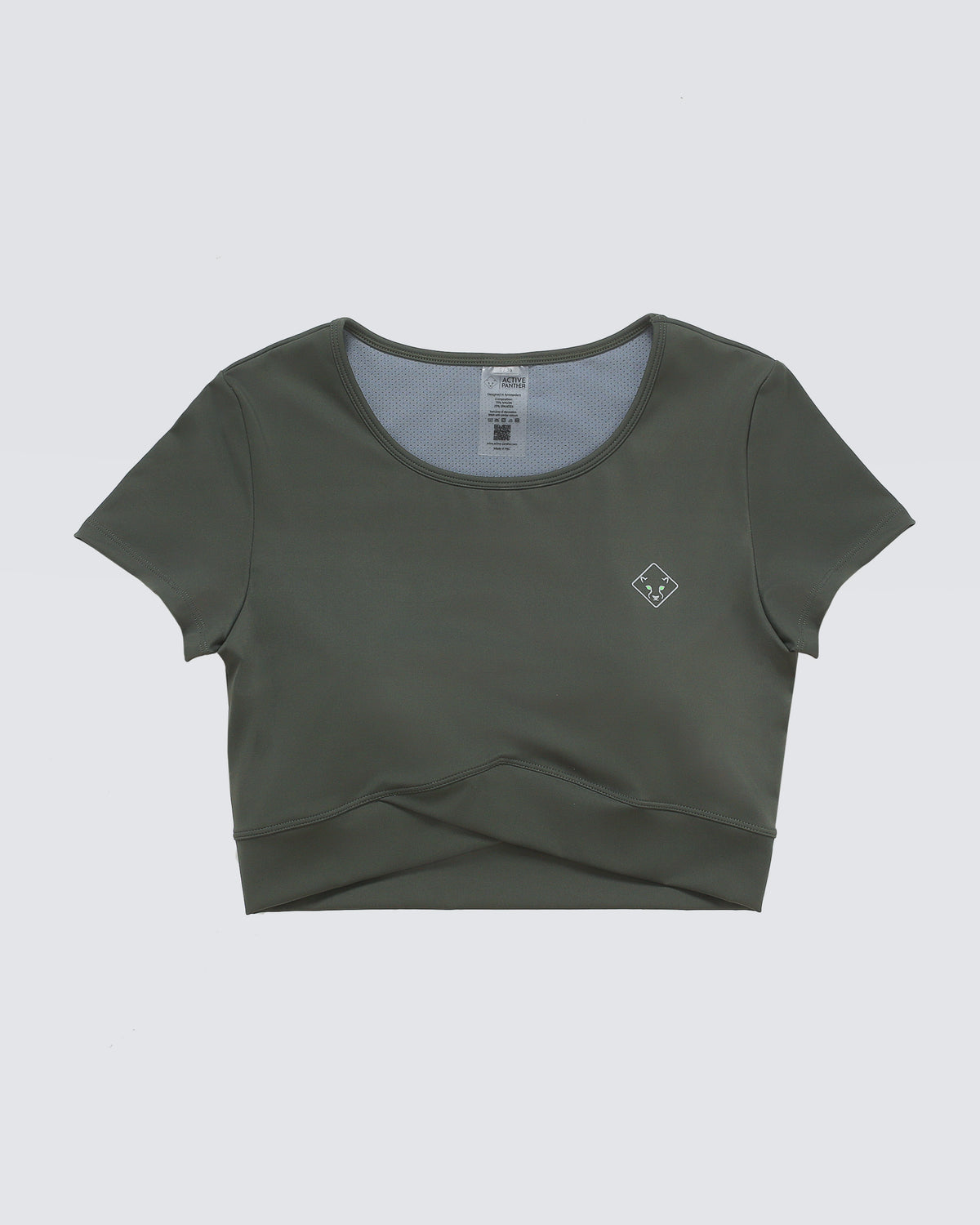 Active Panther - Army Green - Wendy top Solid cross