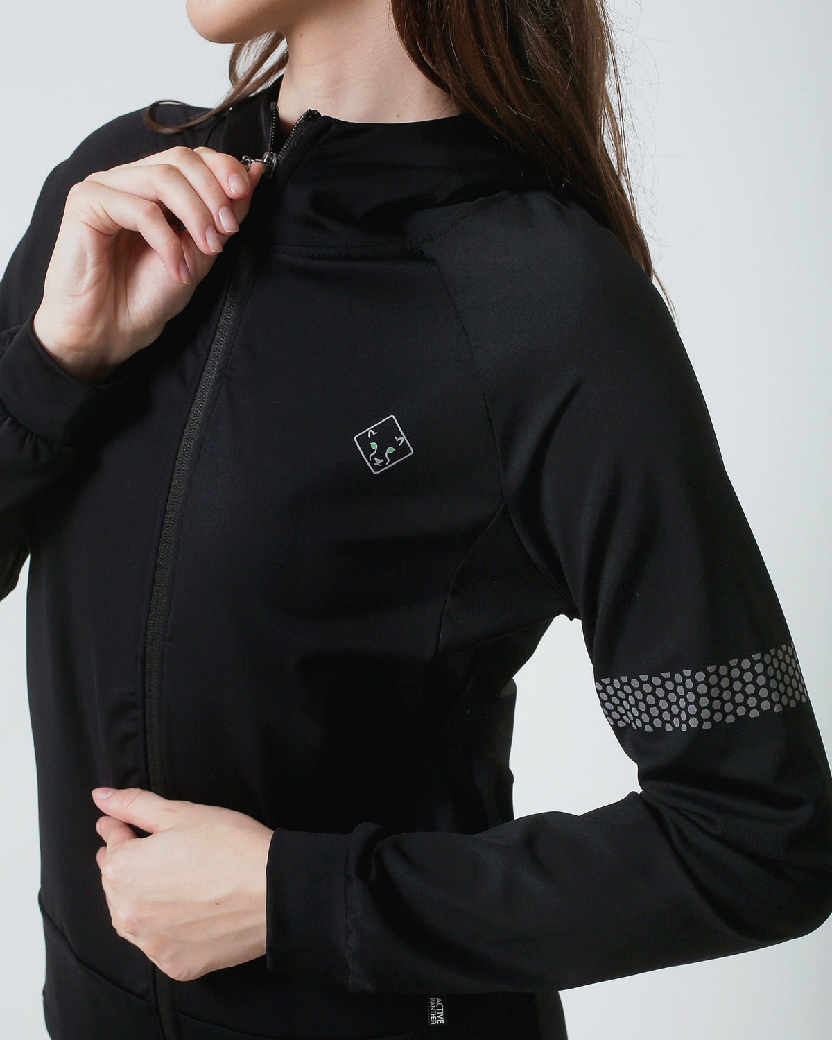 Active Panther - Zwart - Power Hoodie  zipp Jacket