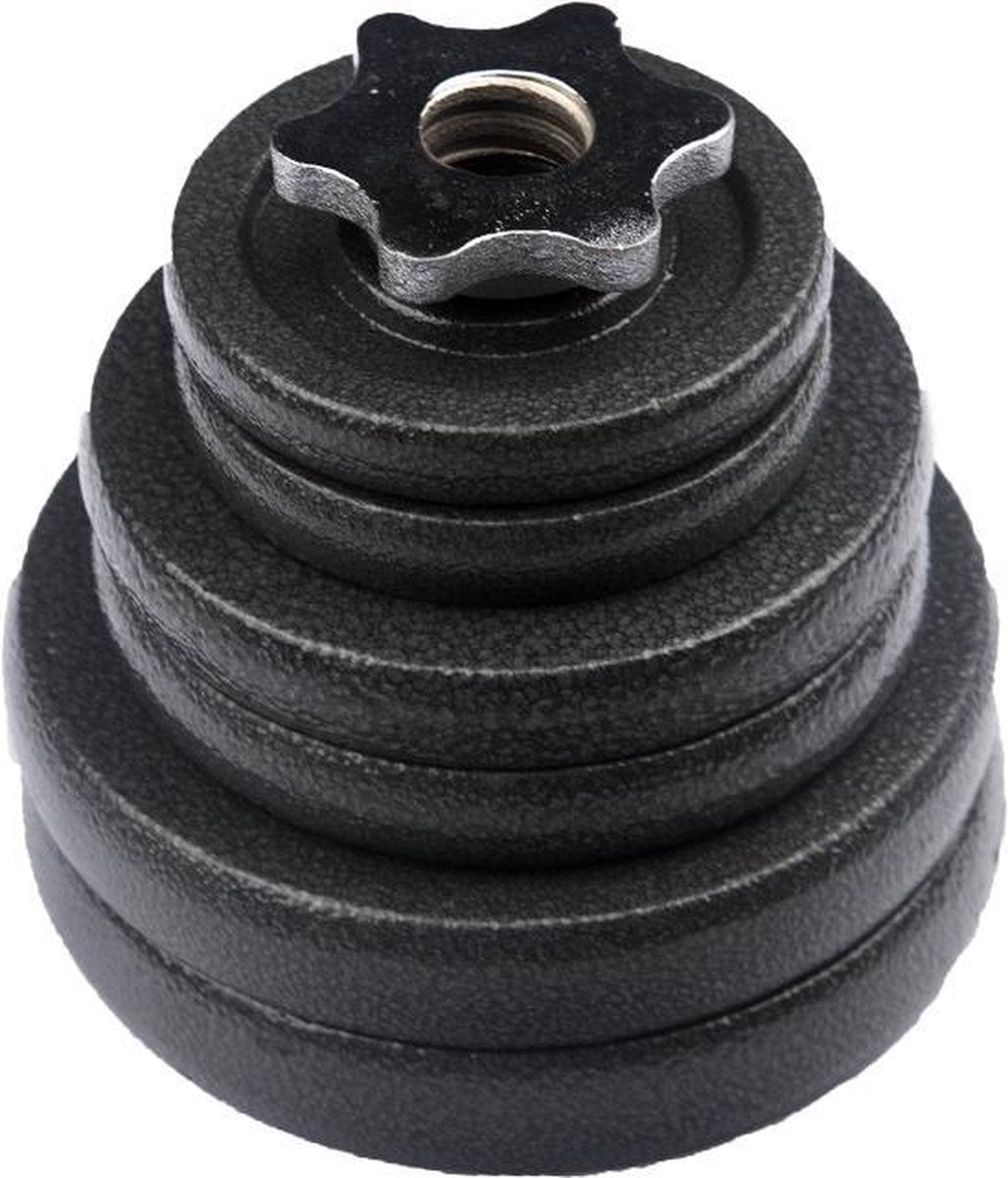 Active Panther Dumbbells 30 kg - Verstelbare Dumbbell set 2 stuks - Halterset Gewichten - Professionele gewichten
