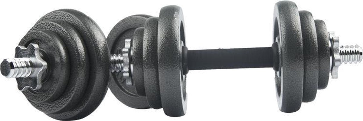 Active Panther Dumbbells 30 kg - Verstelbare Dumbbell set 2 stuks - Halterset Gewichten - Professionele gewichten