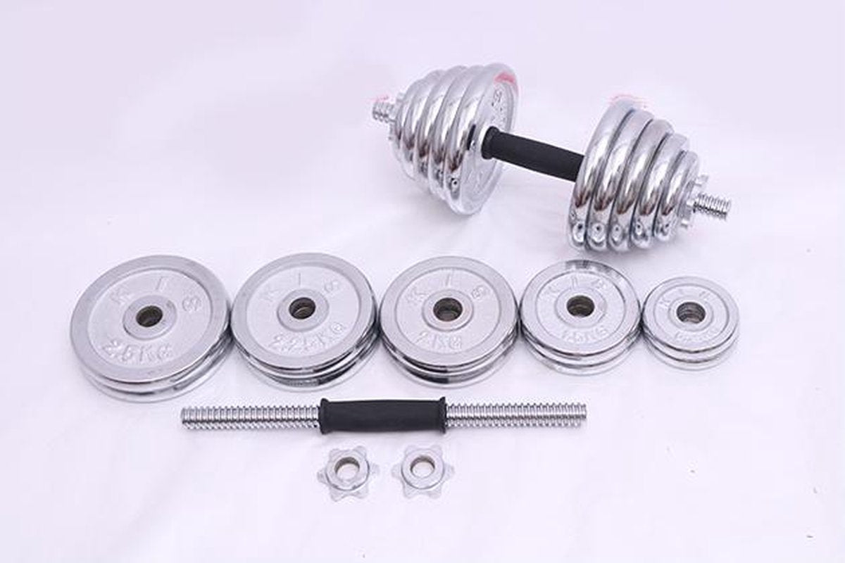 Active Panther Dumbbells 30 kg - Verstelbare Dumbbell set 2 stuks - Halterset Gewichten - Professionele gewichten