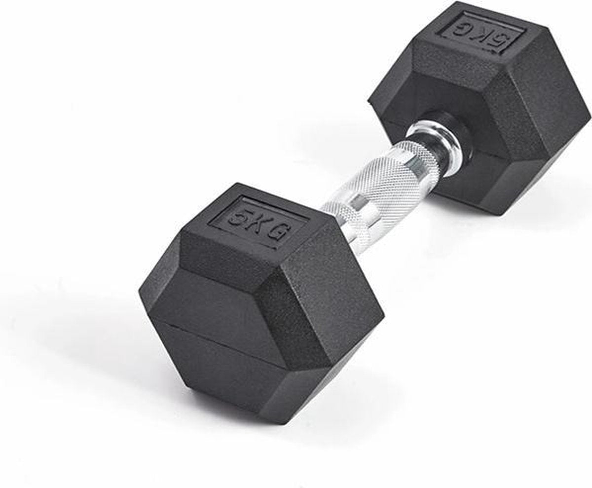 Active Panther Hexa Dumbbell set - Professionele gewichten - Halterset - gewichten - 2 x 5 kg - 10 kg Totaal