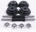 Active Panther Dumbbells 30 kg - Verstelbare Dumbbell set 2 stuks - Halterset Gewichten - Professionele gewichten