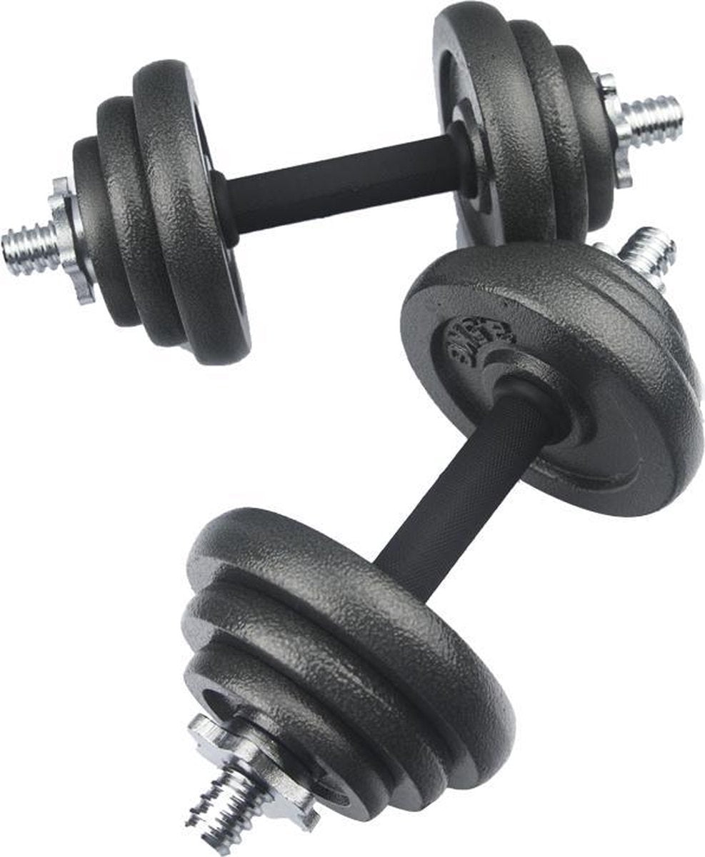 Active Panther Dumbbells 30 kg - Verstelbare Dumbbell set 2 stuks - Halterset Gewichten - Professionele gewichten