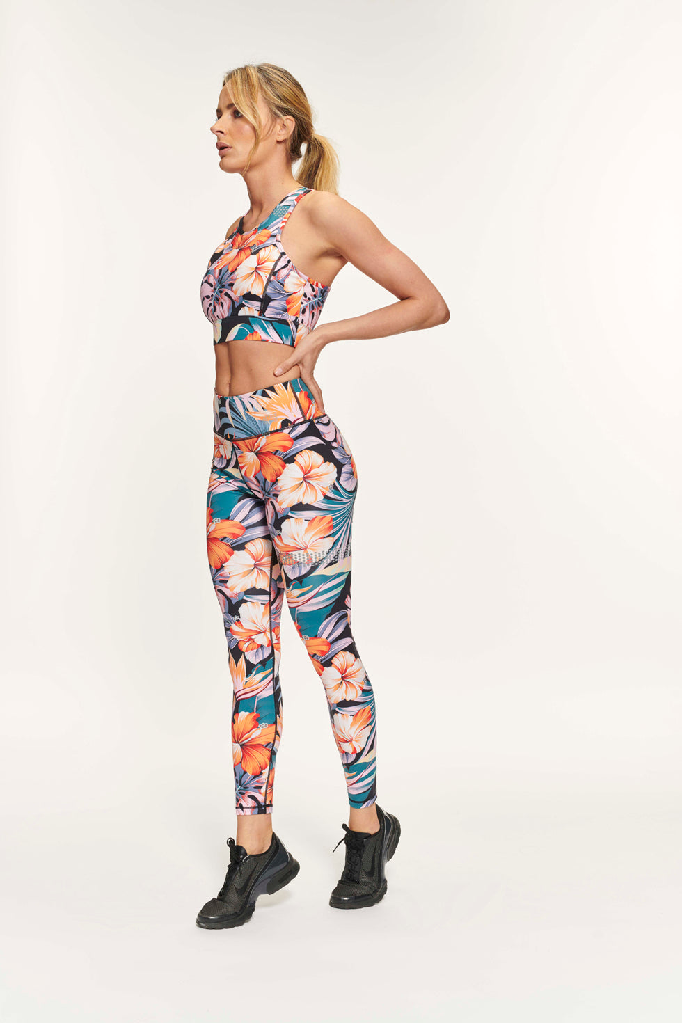 Active Panther - Mehrfarbig - Sarah Tanktop Blumentop