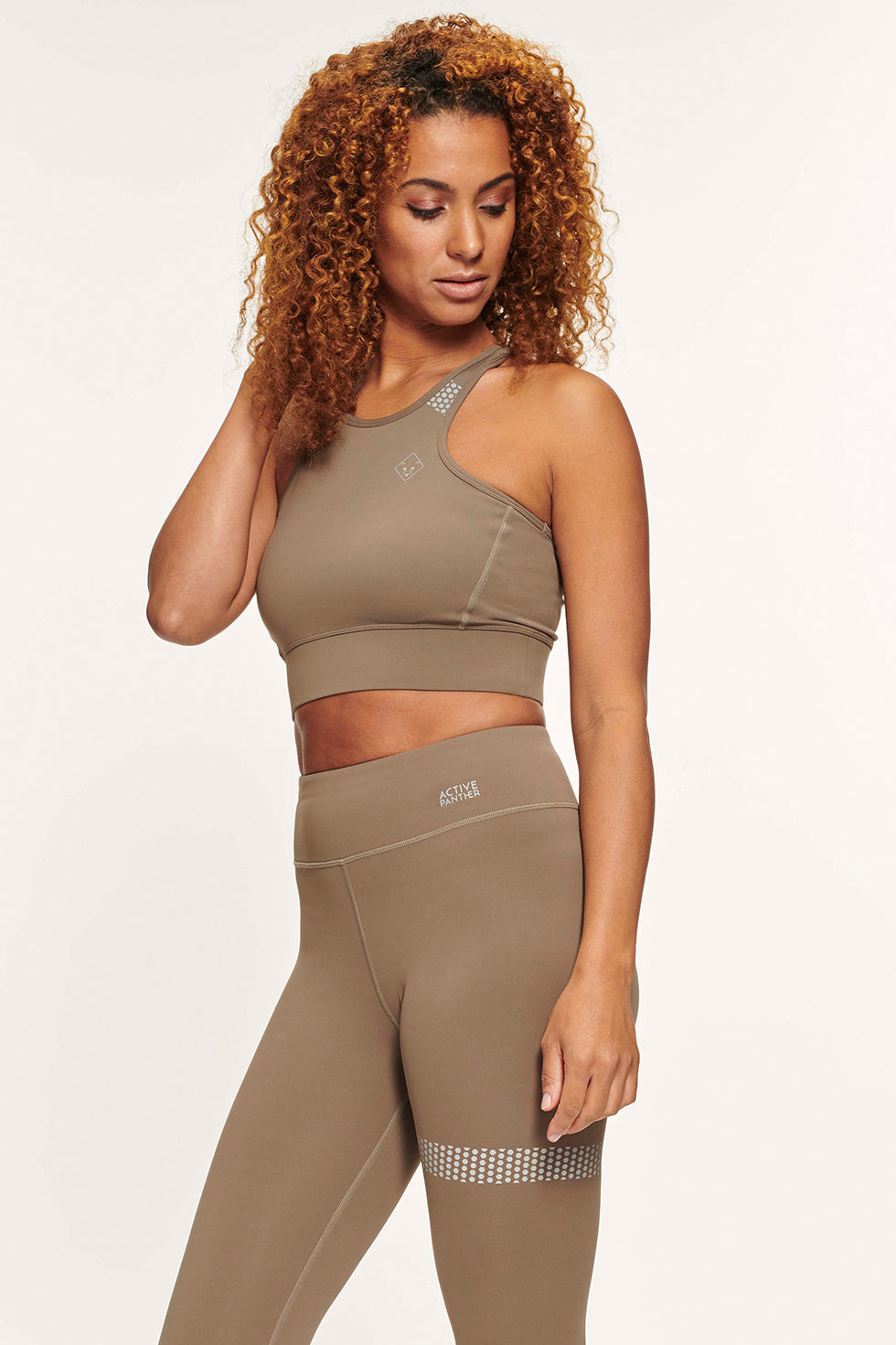 Jessy Tanktop Solid - Taupe
