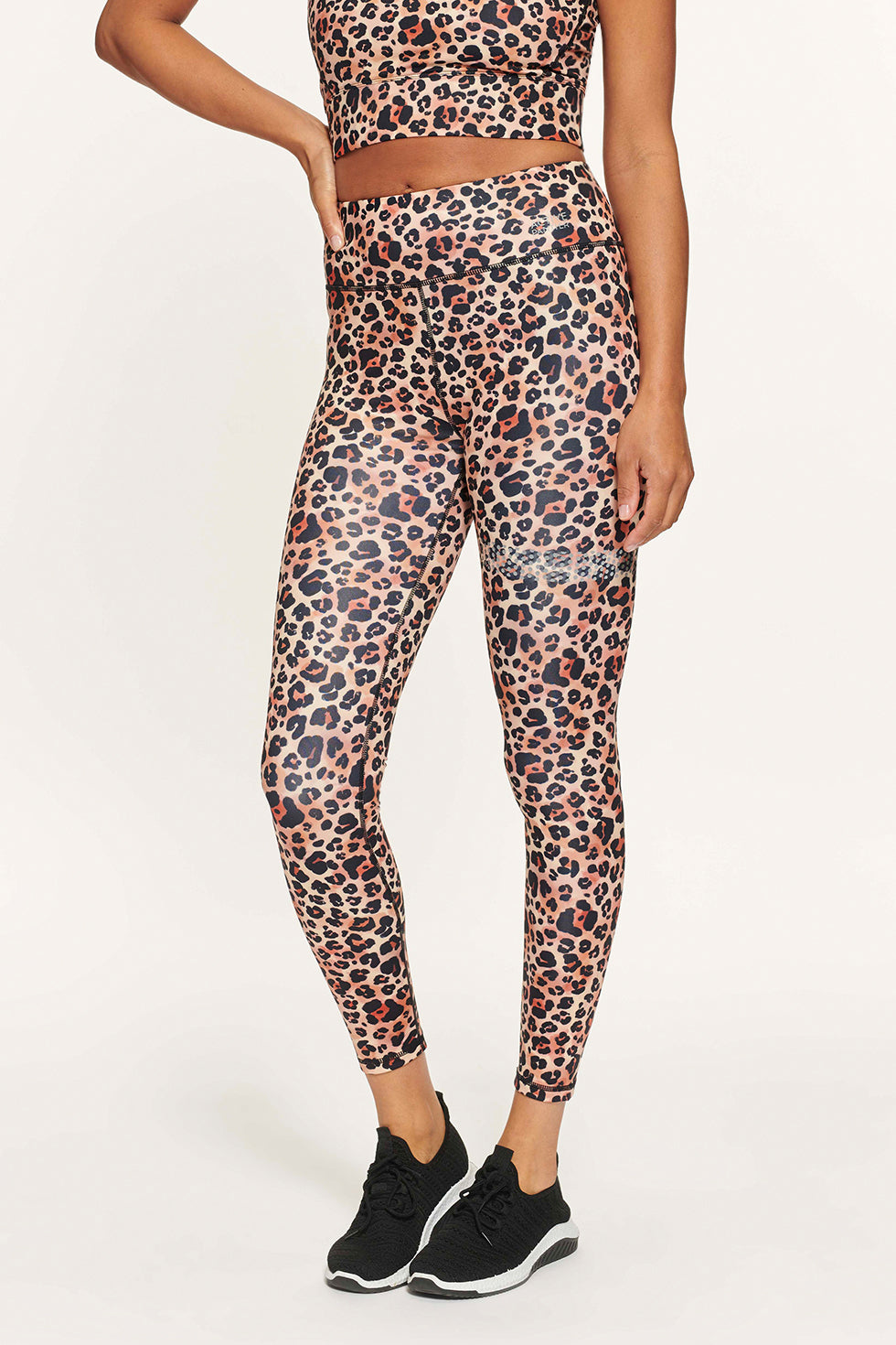 Lola Leo high waist Legging - Bruin