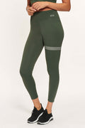Active Panther – Armeegrün – Lola Solid Leggings mit hoher Taille
