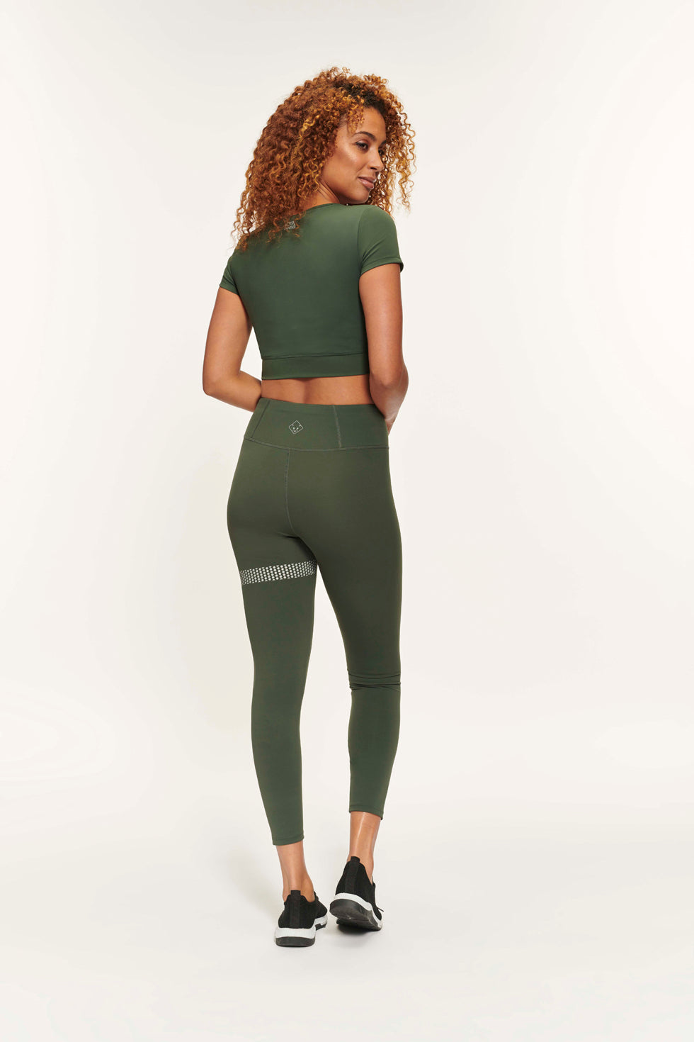 Active Panther - Army Groen - Lola Solid high waist Legging