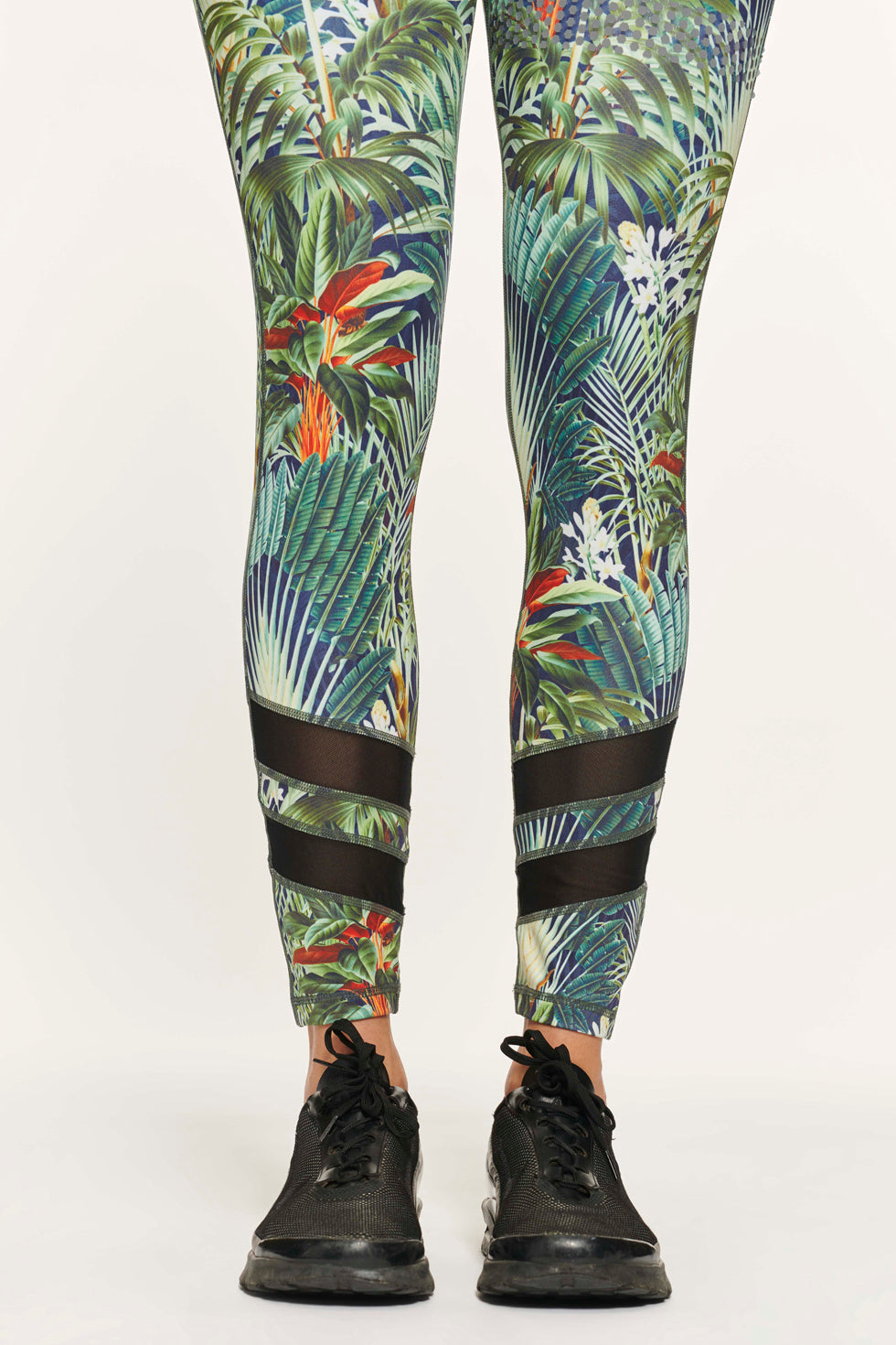 Active Panther - Multicolor - Mandy Jungle Mesh Mesh Legging