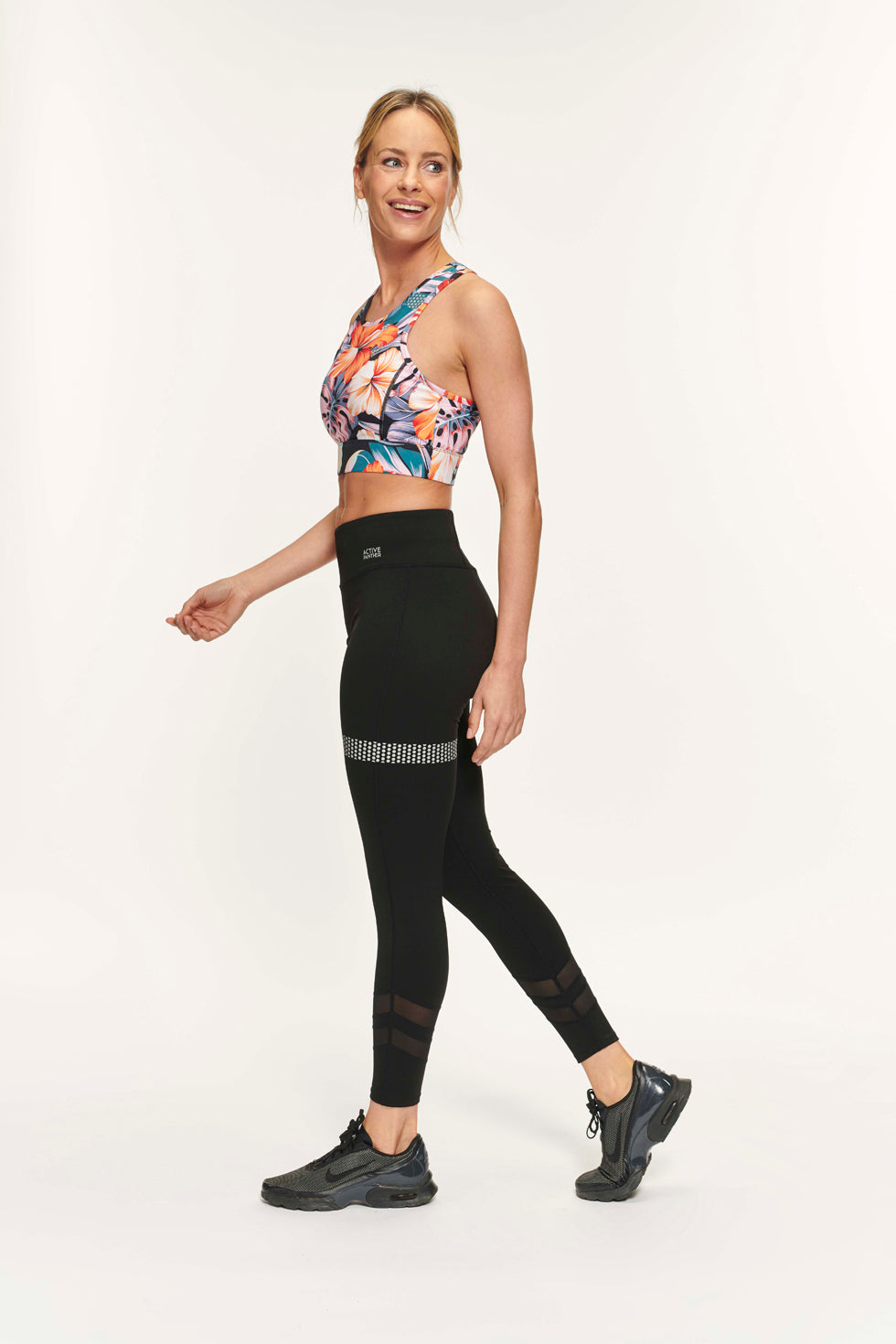 Active Panther - Zwart - Mandy UNI Mesh Legging