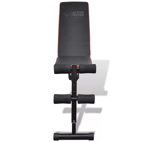 Active Panther Fitnessbank Halterbank Fitnessbankje Verstelbare Trainingsbank Utility Bench Multifunctionele sportbank