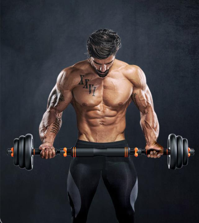 Active Panther Dumbbell set 40 kg - Zwart/Oranje Verstelbare Halter, Dumbbell & Kettlebell Stang 40 kg Totaal