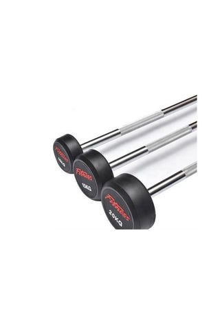 Active Panther Halterstang Vaste Halterstang Gietijzer rubber coating 25 kg Gewichtenstang – Dumbbell Stang-Active Panther