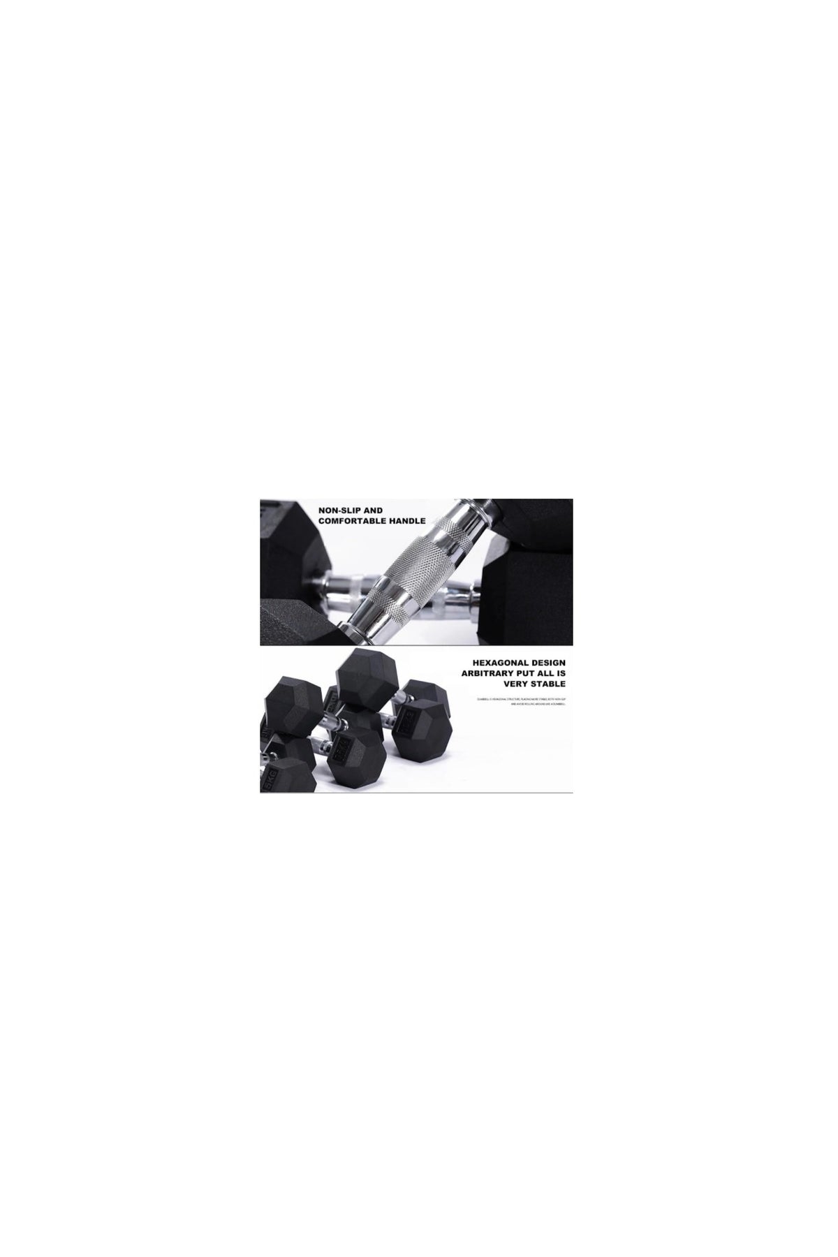 Active Panther Hexa Dumbbell set - Professionele gewichten - Halterset - gewichten - 2 x 10 kg - 20 kg Totaal-Active Panther