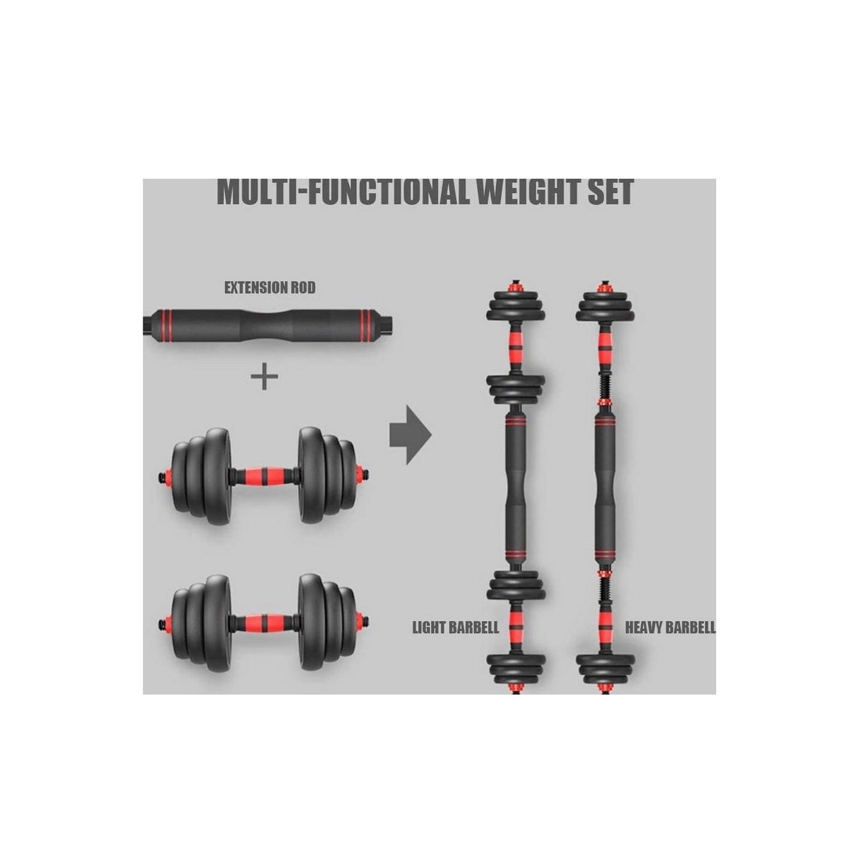 Active Panther Verstelbare Halter & Dumbbell set - Professionele Gewichten - Totaal 40 kg-Fitnessapparatuur & gewichten-Active Panther
