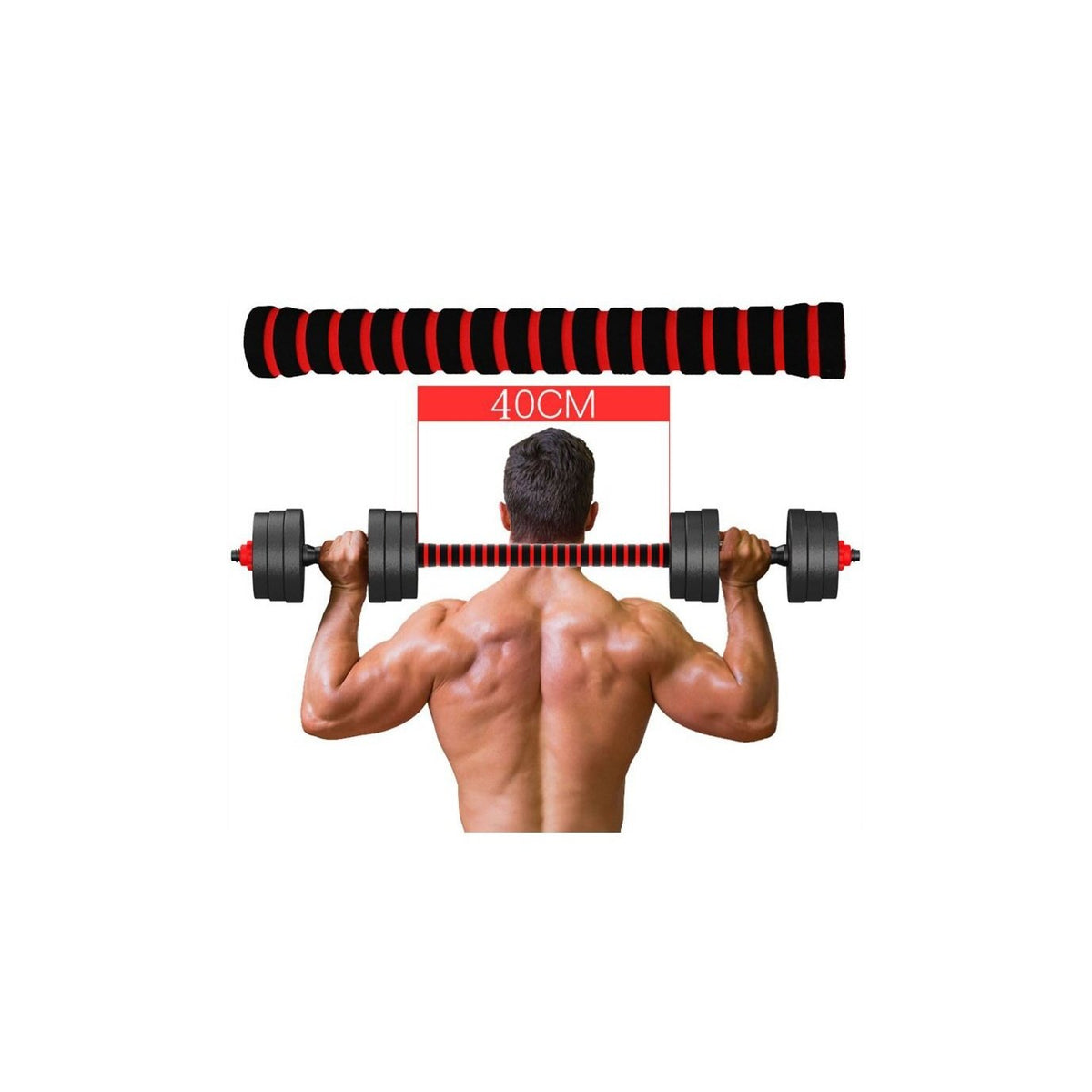 Active Panther Verstelbare Halter & Dumbbell set - Professionele Gewichten - Totaal 40 kg-Fitnessapparatuur & gewichten-Active Panther