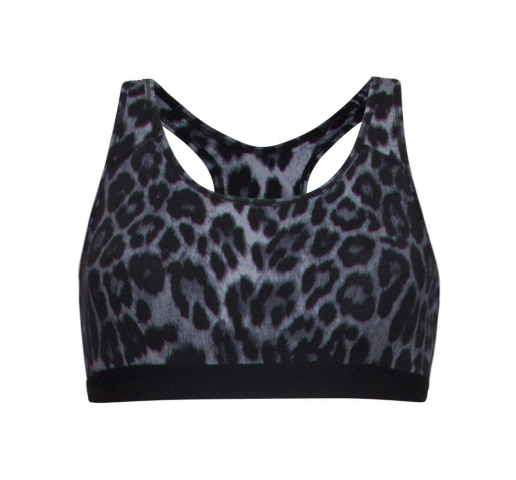 Active Panther – Schwarz &amp; Blau – Damen-Sport-BH-Oberteil