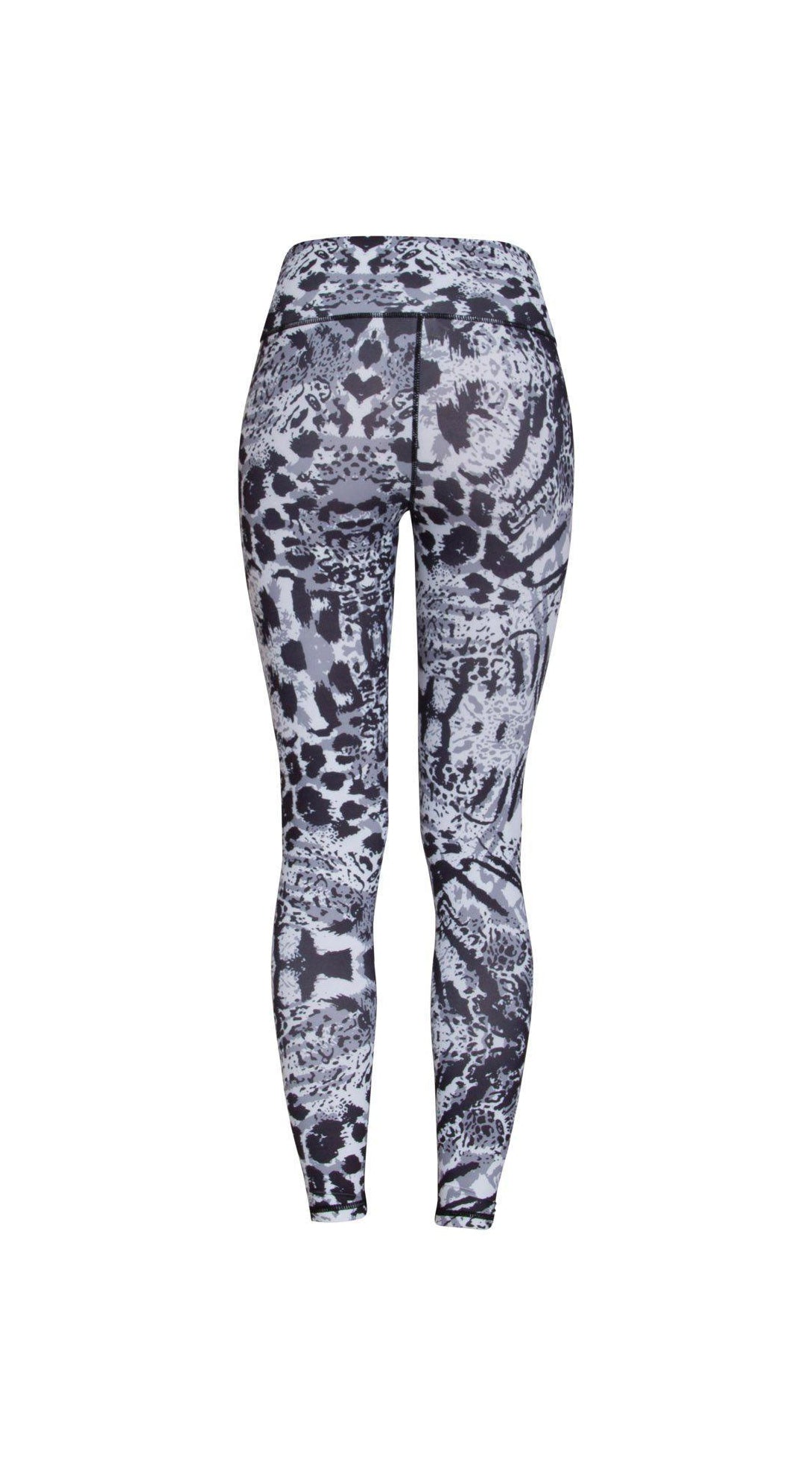 Active Panther - Schwarz &amp; Weiß - Geneva Sport Leggings