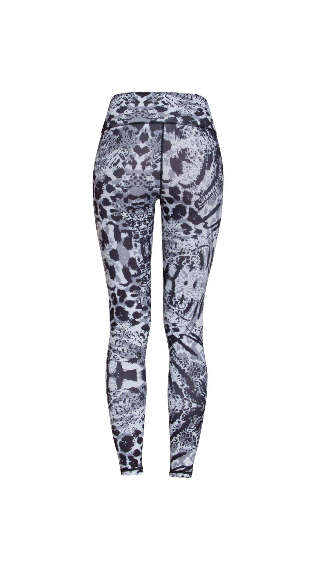 Active Panther - Zwart & Wit - Geneva Sport Legging