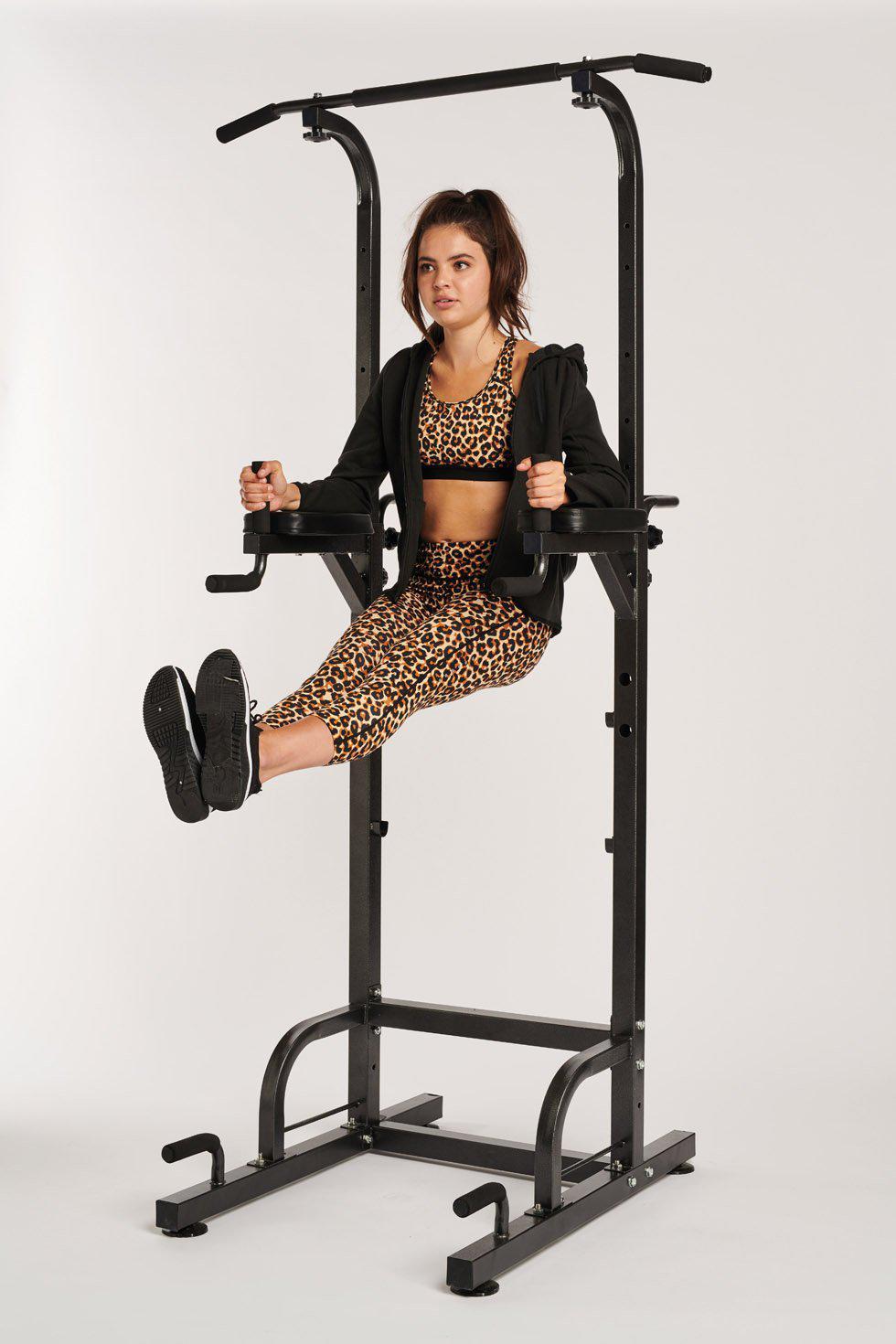Lara Sport Legging - Zwart & Bruin