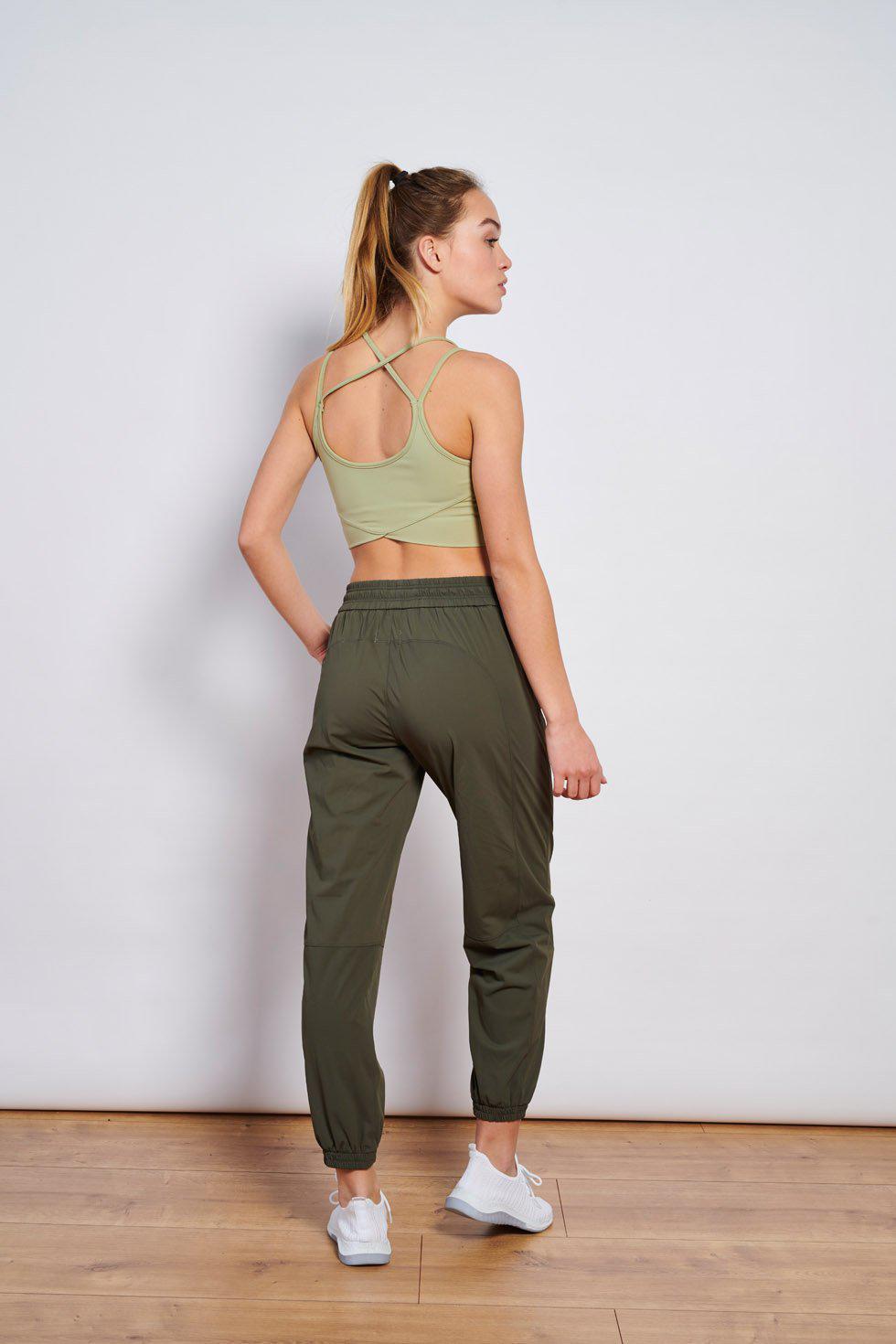 Active Panther - Olive Groen - Megan Sport Pants