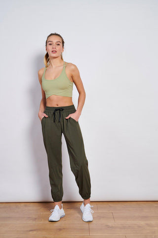 Active Panther - Olive Groen - Megan Sport Pants