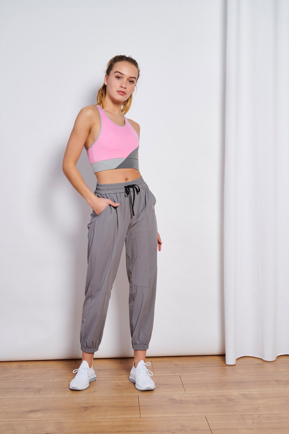 Active Panther - Light Grey - Megan Sport Pants