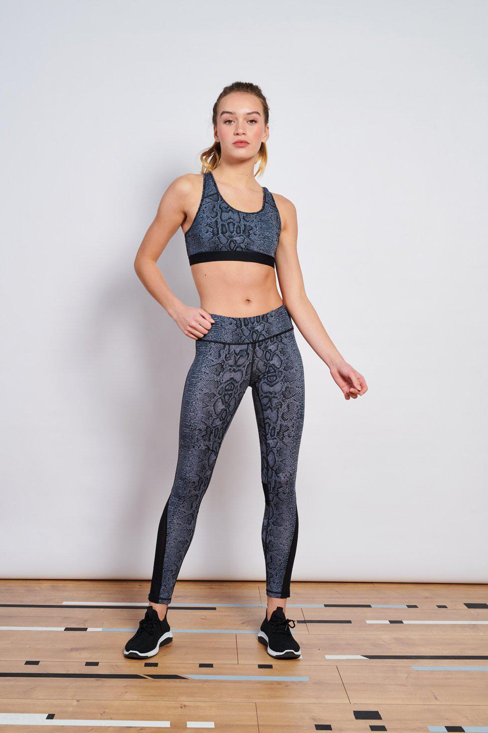 Active Panther - Slang Print - Mia Sport Bra Top