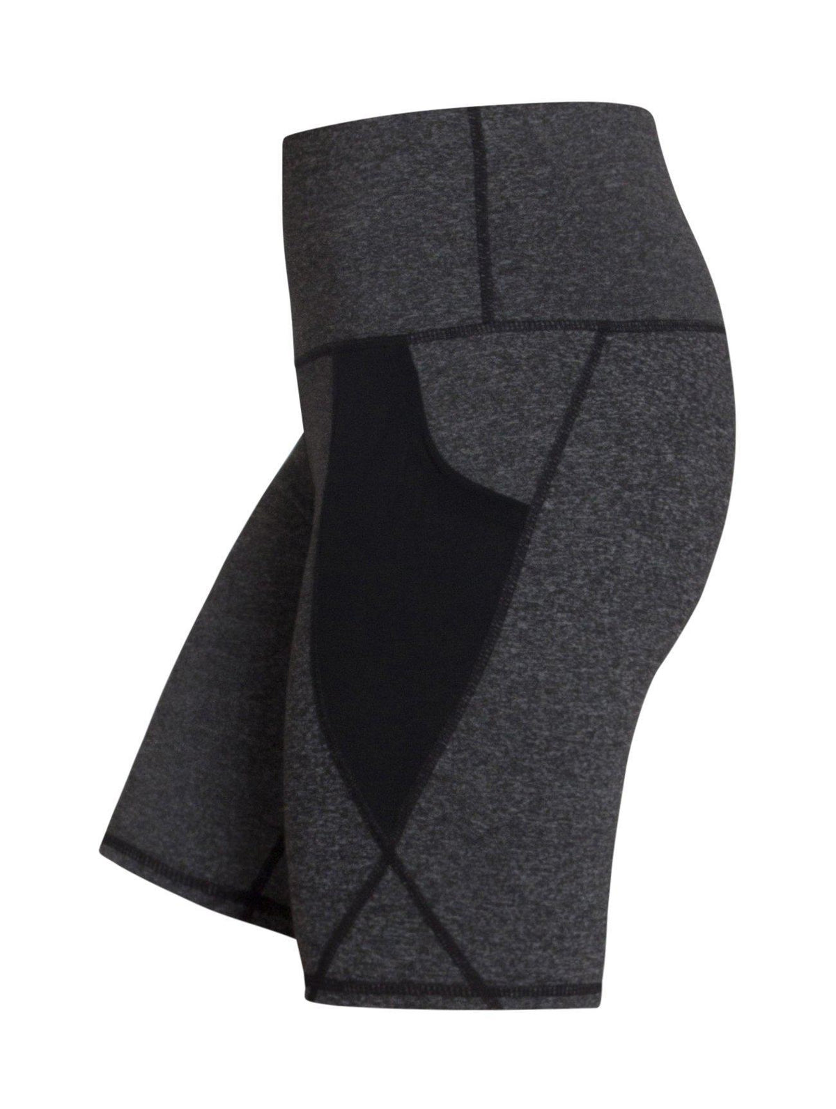 Active Panther - Grey - Penelope Sport Shorts